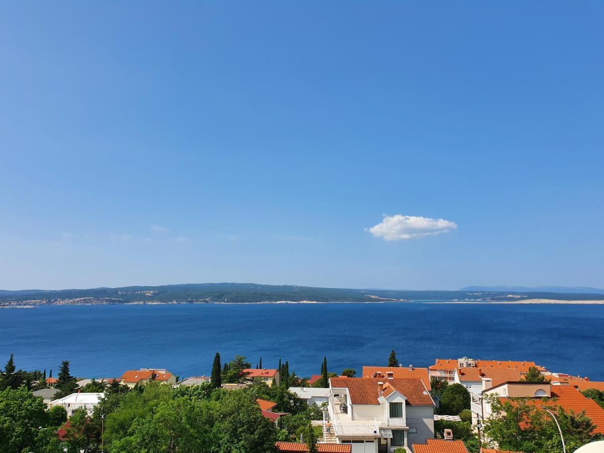 Breathtaking Seaview App Barac On Separated Floor Apartament Crikvenica